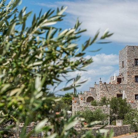 Charouda Stone Tower Apartment Pírgos Dhiroú Bagian luar foto
